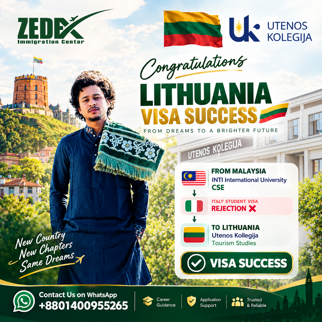 Lithuania Visa Success Story
